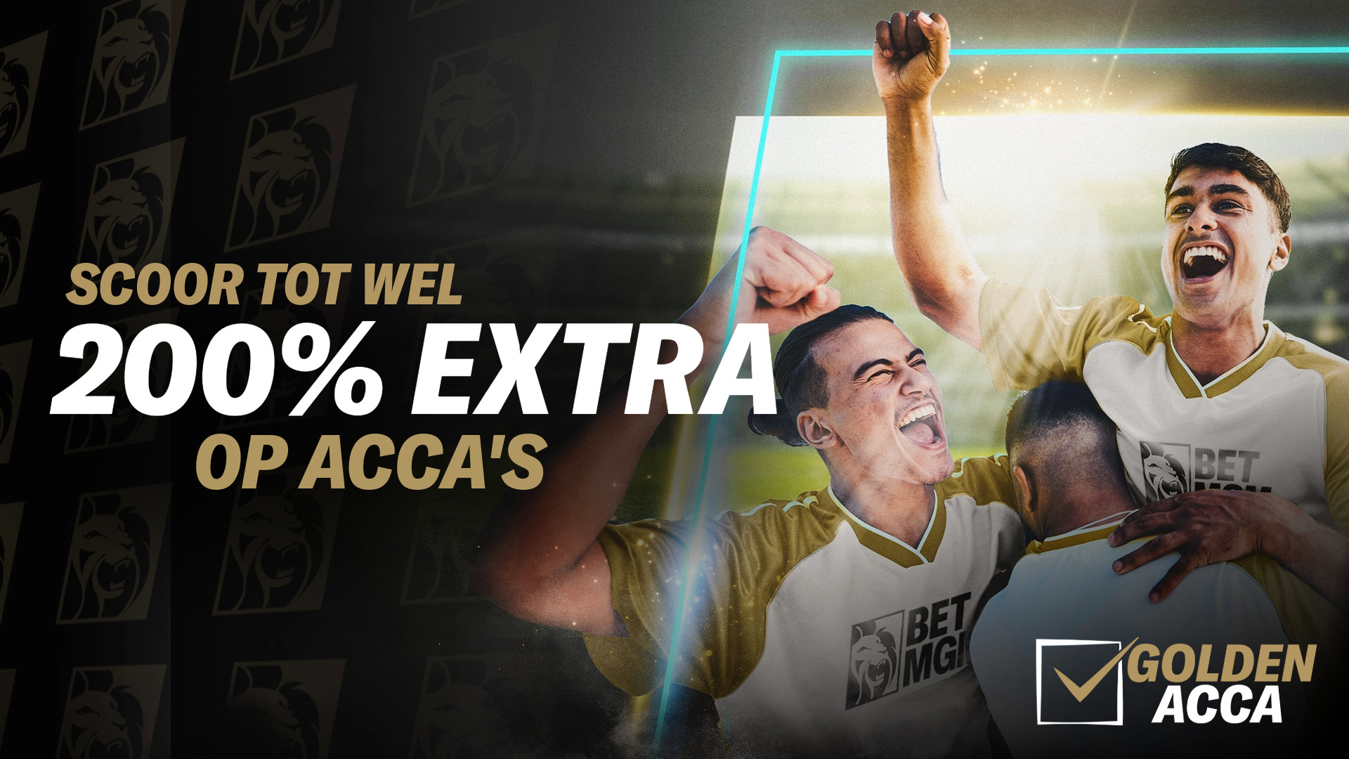 Profiteer van onze Golden Acca boost
