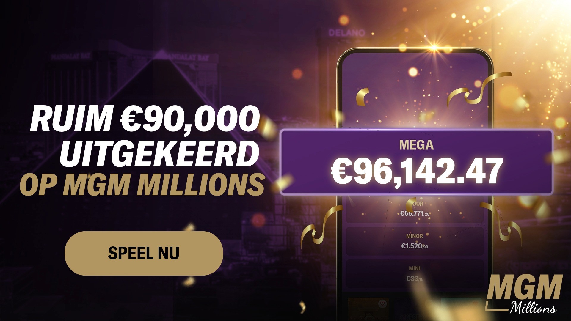 BetMGM Jackpot Winner